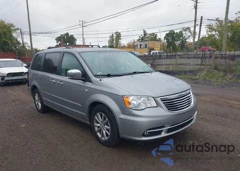 2014 Chrysler Town & Country Touring-L 30Th Anniversary из США, поврежденный, VIN 2C4RC1CG7ER424592